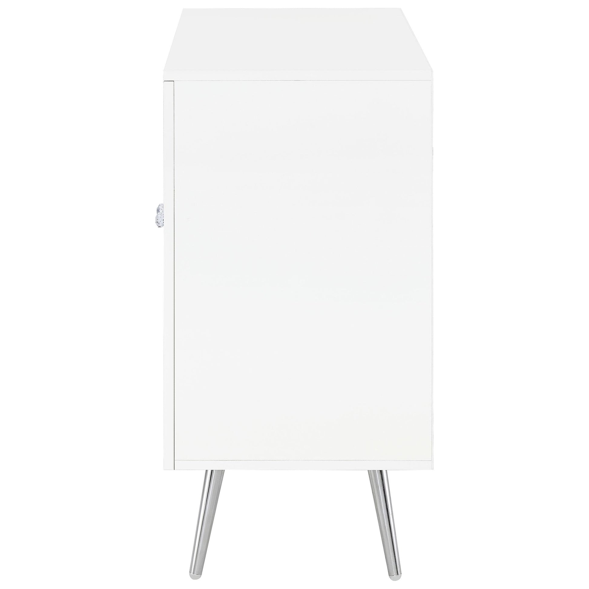 Coaster Furniture Nieta 950396 2-door Engineered Wood Accent Cabinet - White High Gloss IMAGE 6