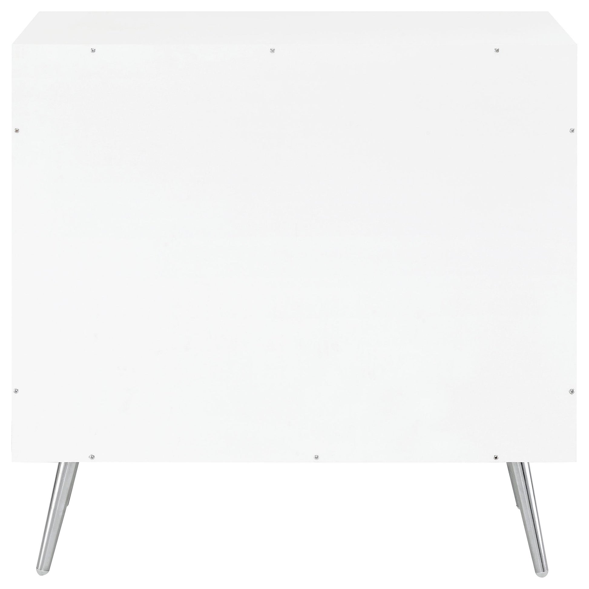 Coaster Furniture Nieta 950396 2-door Engineered Wood Accent Cabinet - White High Gloss IMAGE 8