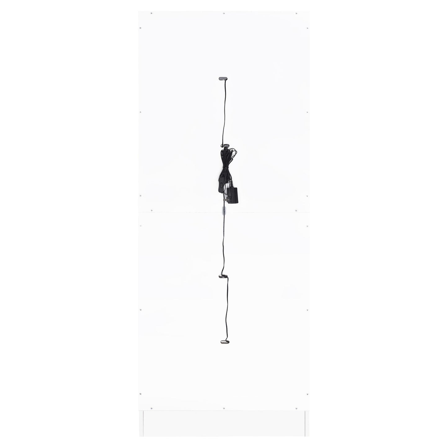 Coaster Furniture Cabra 950397 4-door LED Curio Display Cabinet - White High Gloss IMAGE 8