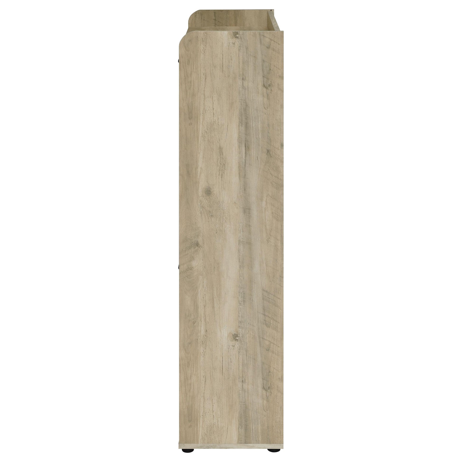 Coaster Furniture Denia 950404 3-tier Engineered Wood Shoe Cabinet - Grey IMAGE 7