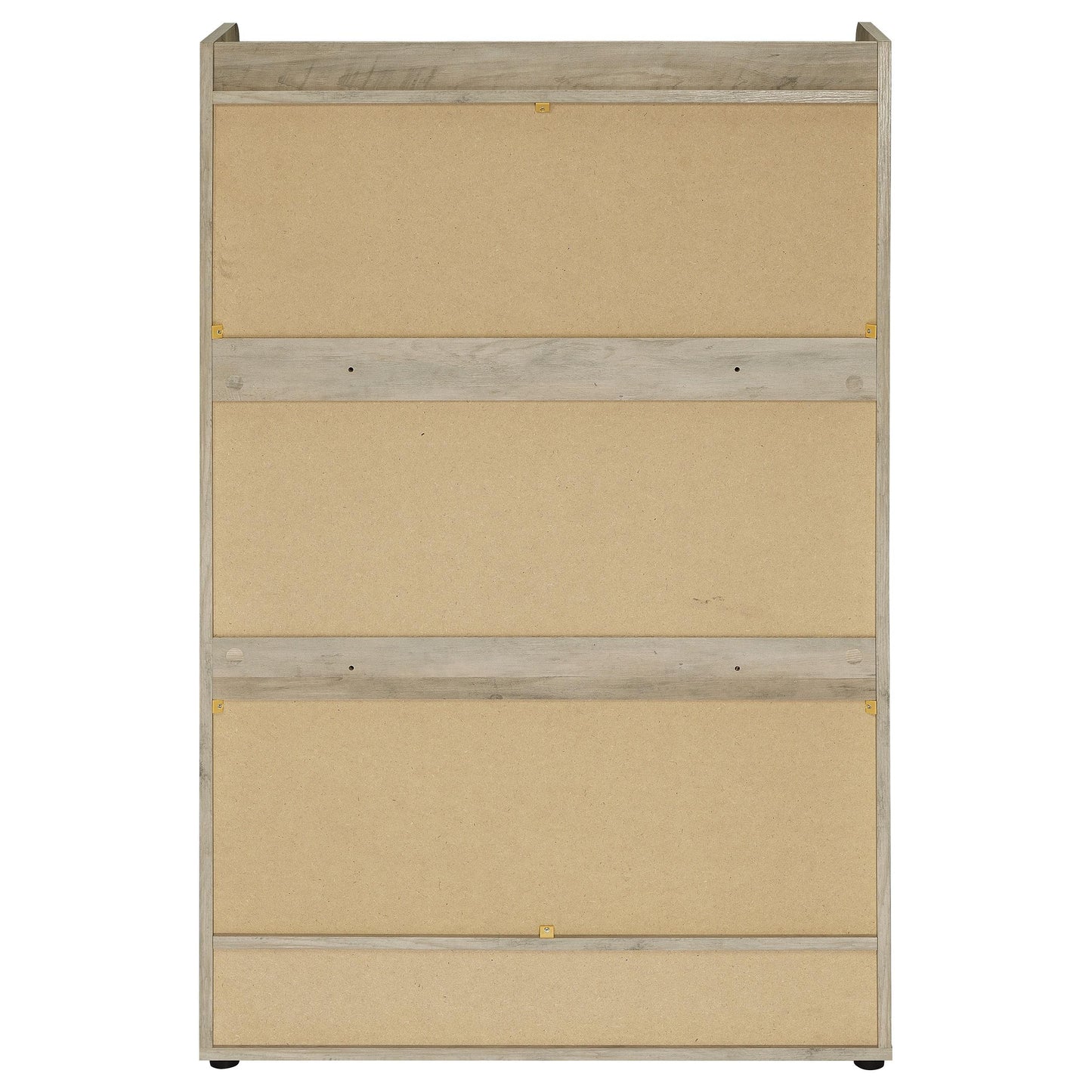 Coaster Furniture Denia 950404 3-tier Engineered Wood Shoe Cabinet - Grey IMAGE 9