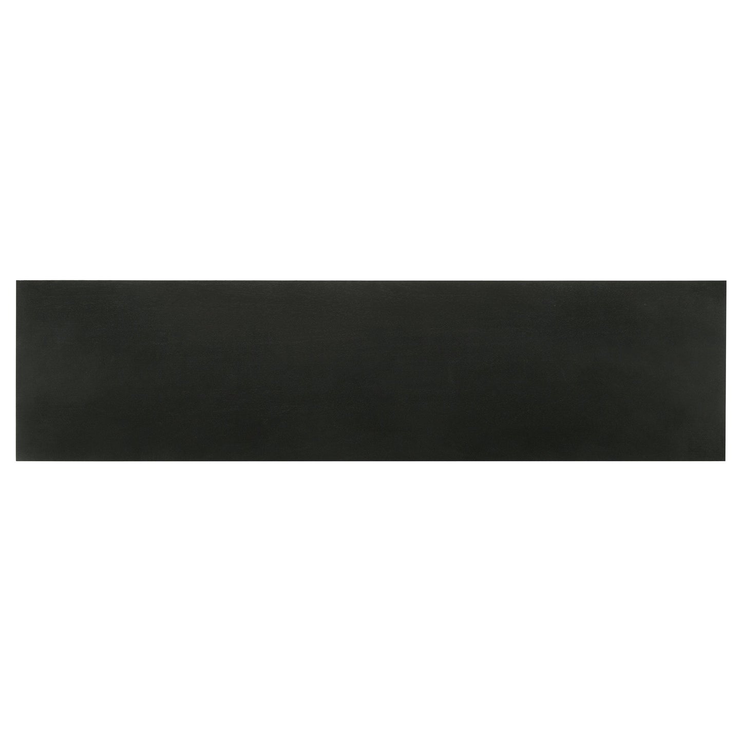  Coaster Furniture Riddell 959631 4-door Wood Reeding Accent Cabinet - Matte Black IMAGE 10
