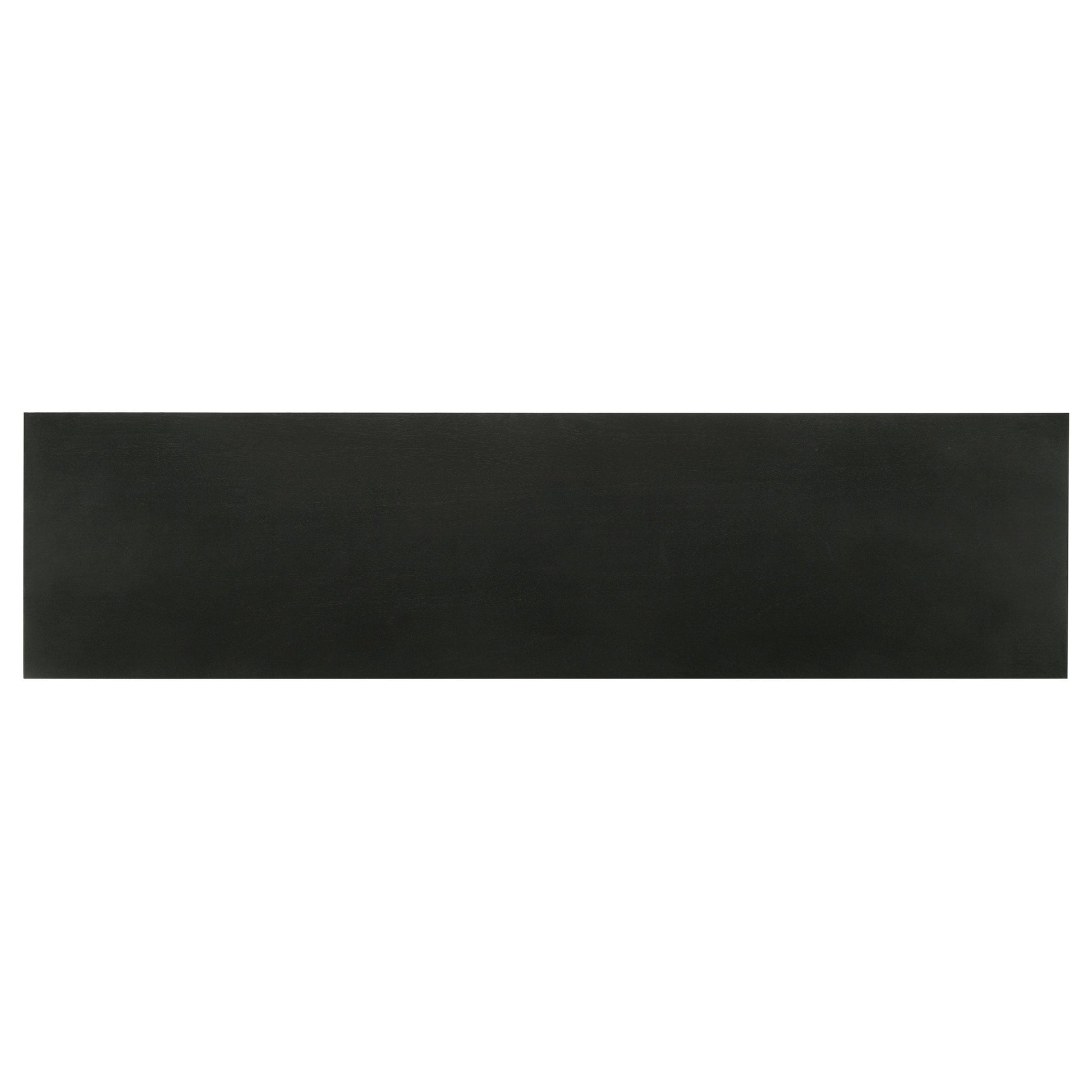  Coaster Furniture Riddell 959631 4-door Wood Reeding Accent Cabinet - Matte Black IMAGE 10