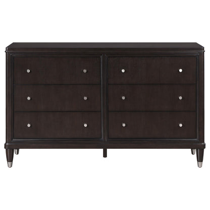 Coaster Furniture Emberlyn 223063 6-Drawer Dresser - Brown IMAGE 2