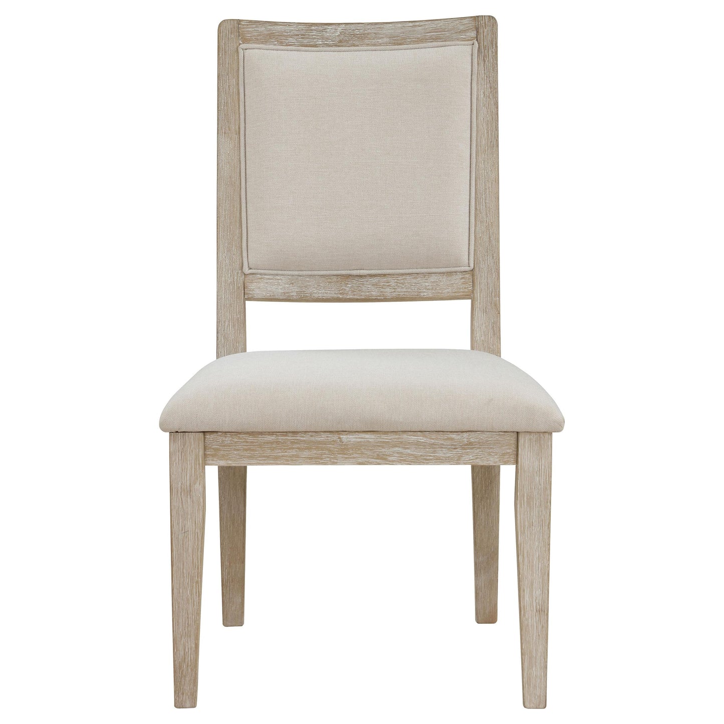  Coaster Furniture Trofello 123122 Cushioned Dining Side Chair - White Washed IMAGE 2