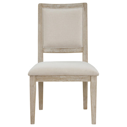  Coaster Furniture Trofello 123122 Cushioned Dining Side Chair - White Washed IMAGE 2