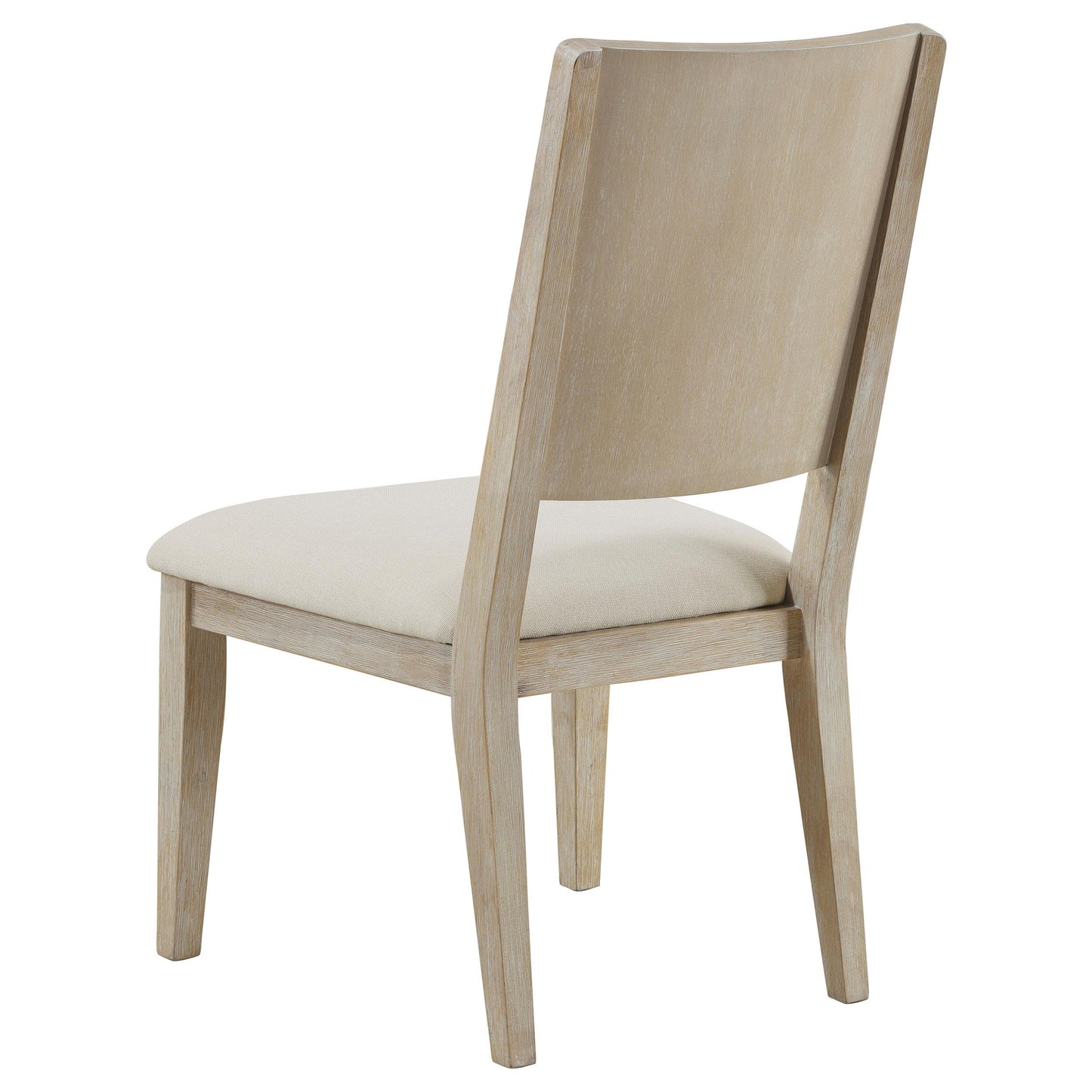  Coaster Furniture Trofello 123122 Cushioned Dining Side Chair - White Washed IMAGE 5