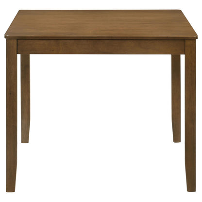  Coaster Furniture Parkwood 150400 5-piece Square Dining Table Set - Honey Brown IMAGE 3