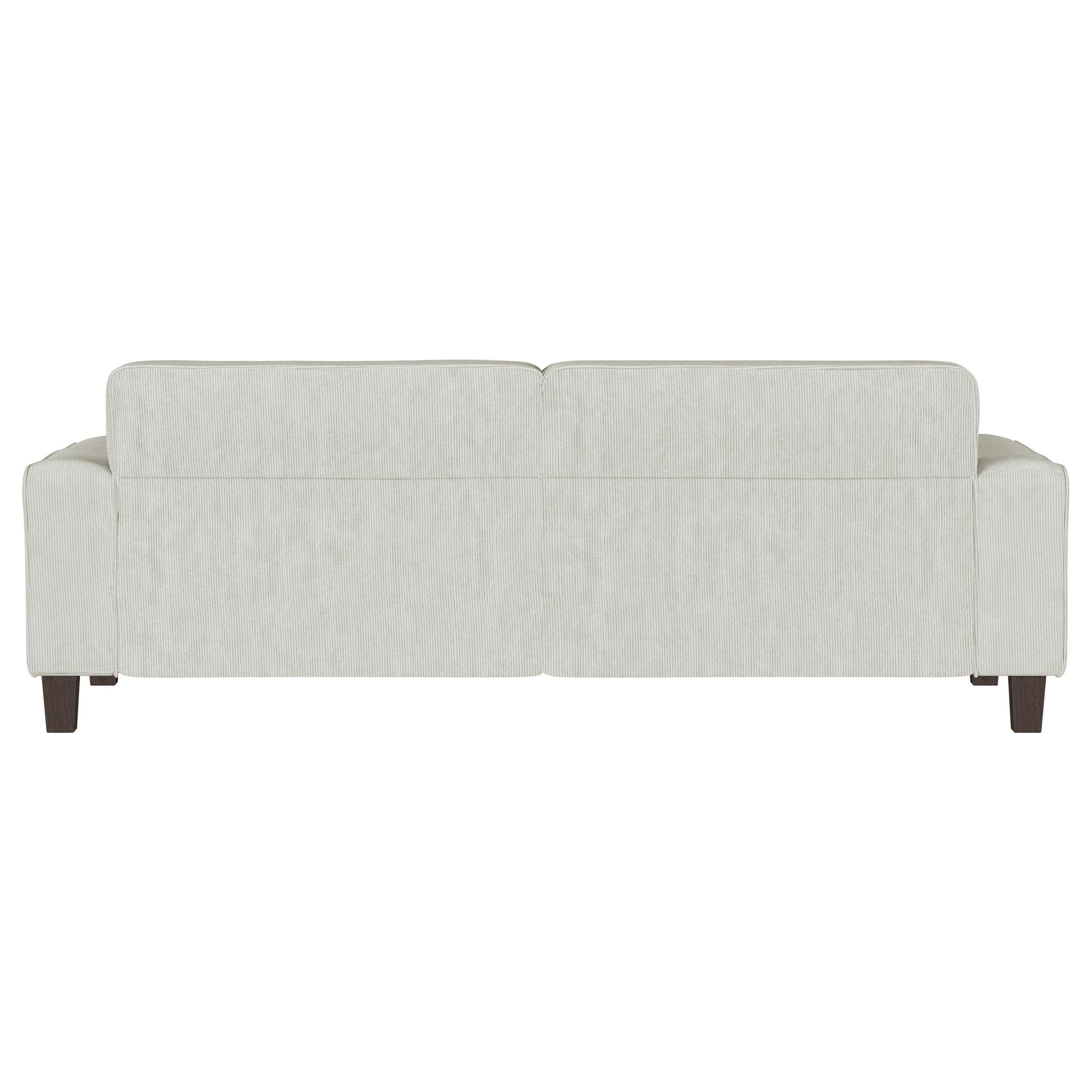 Coaster Furniture Deerhurst 509647 Upholstered Track Arm Tufted Sofa - Greige IMAGE 6