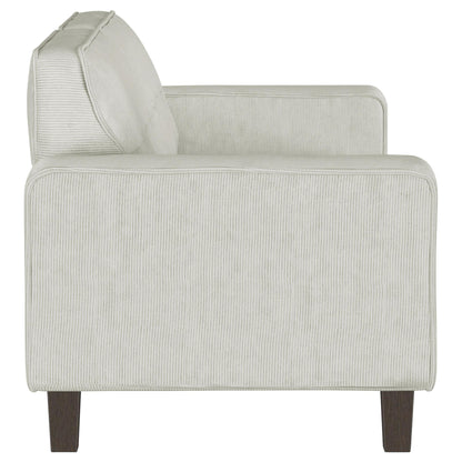 Coaster Furniture Deerhurst 509647 Upholstered Track Arm Tufted Sofa - Greige IMAGE 8
