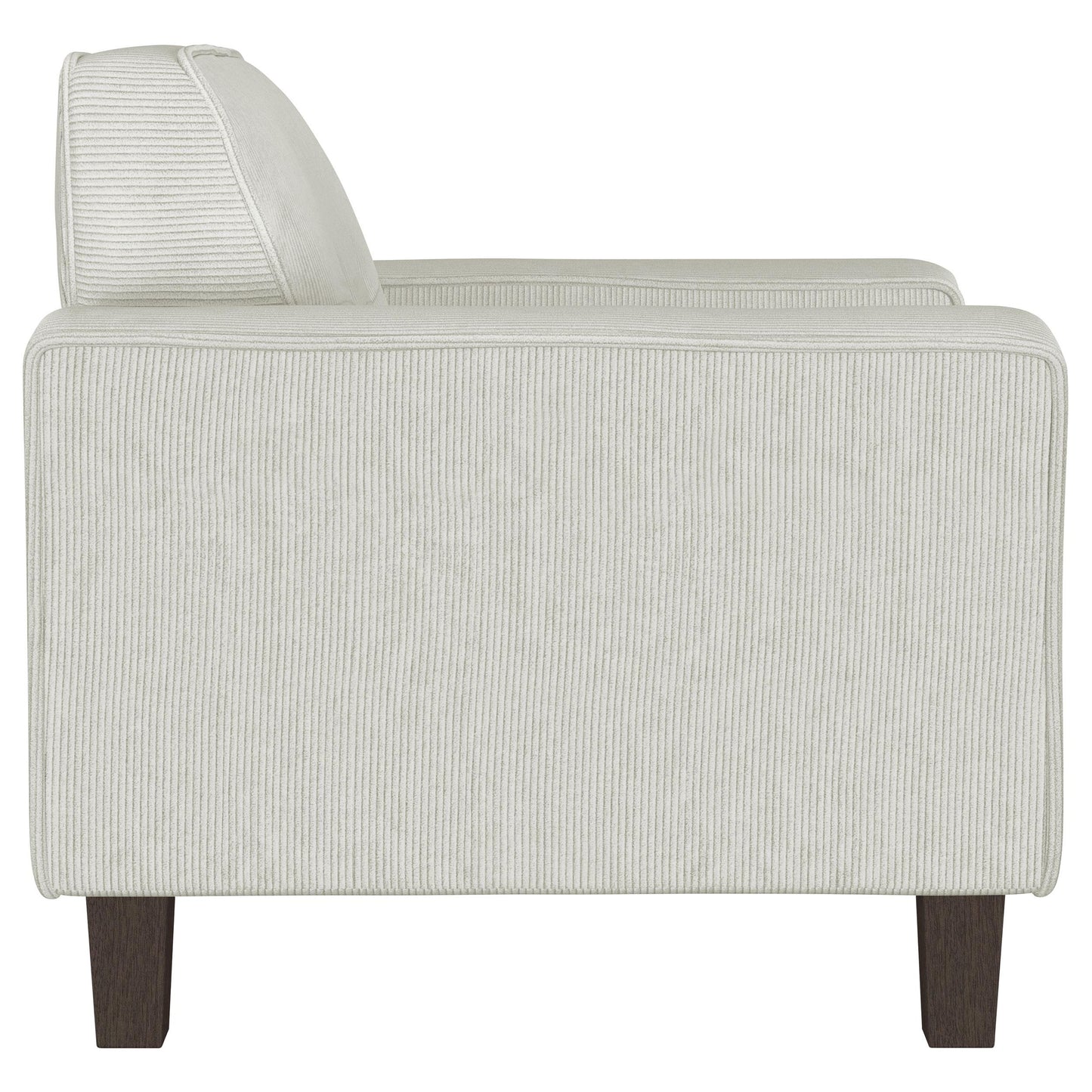 Coaster Furniture Deerhurst 509649 Upholstered Track Arm Tufted Accent Chair - Greige IMAGE 8