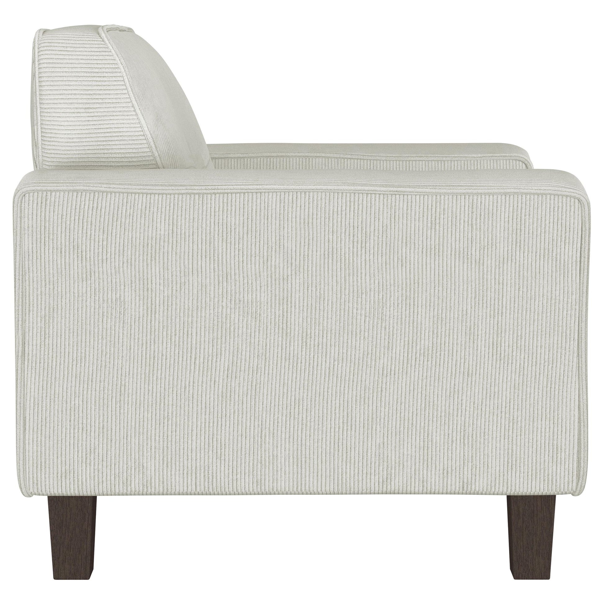 Coaster Furniture Deerhurst 509649 Upholstered Track Arm Tufted Accent Chair - Greige IMAGE 8