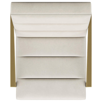  Coaster Furniture Kirra 903143 Upholstered Metal Arm Accent Chair - Cream IMAGE 9
