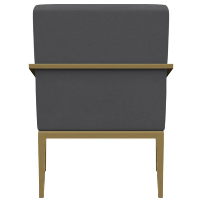  Coaster Furniture Kirra 903144 Upholstered Metal Arm Accent Chair - Dark Grey IMAGE 6