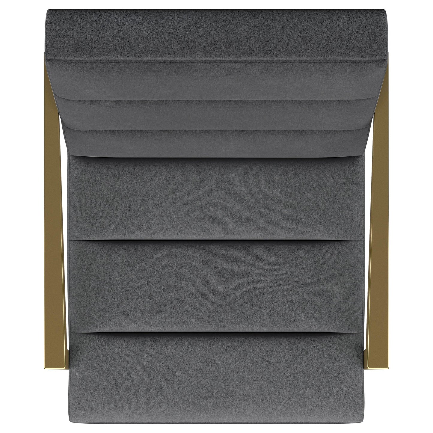  Coaster Furniture Kirra 903144 Upholstered Metal Arm Accent Chair - Dark Grey IMAGE 9