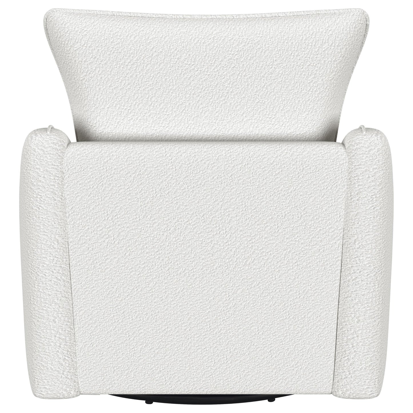 Coaster Furniture Madia 903391 Upholstered Sloped Arm Swivel Glider Chair - Vanilla IMAGE 6