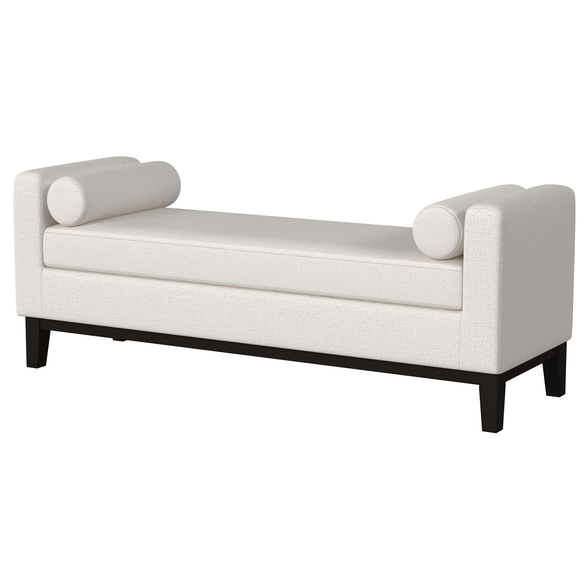 Coaster Furniture Rosie 910270 Upholstered Accent Bench with Armrests - Vanilla IMAGE 3