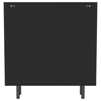 Coaster Furniture Dalia 950385 2-door Accent Storage Cabinet with Shelving - Black IMAGE 6