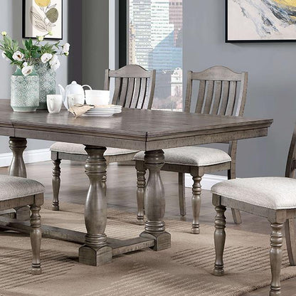  Furniture of America Newcastle CM3254GY-T-TABLE Dining Table IMAGE 1