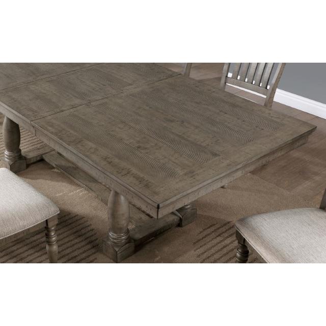  Furniture of America Newcastle CM3254GY-T-TABLE Dining Table IMAGE 4