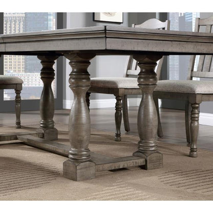  Furniture of America Newcastle CM3254GY-T-TABLE Dining Table IMAGE 5