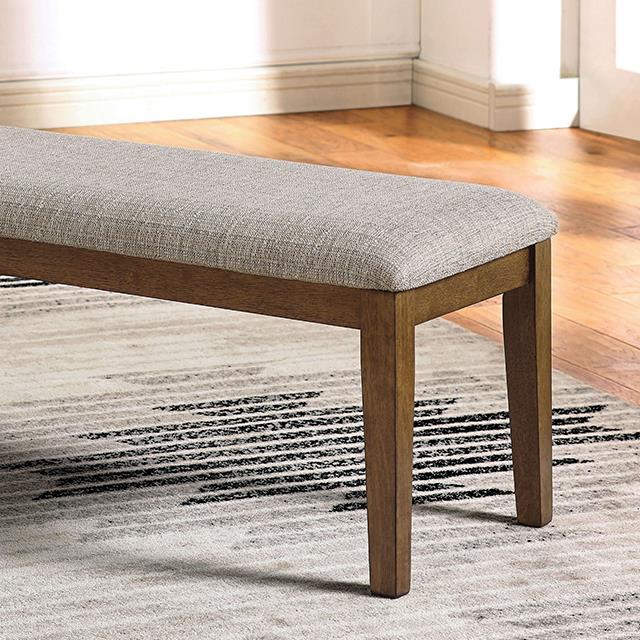  Furniture of America Rapidview Bench CM3259WN-BN IMAGE 1
