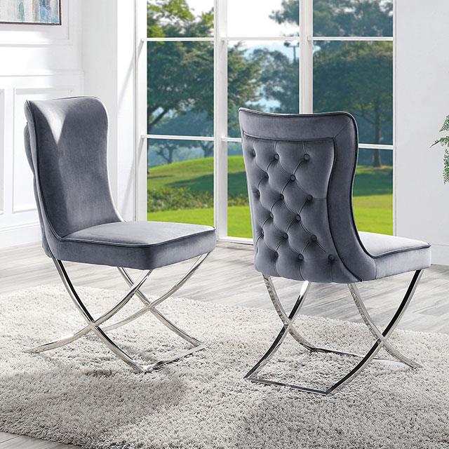Furniture of America Wadenswil CM3285SC-N-2PK Side Chair IMAGE 1