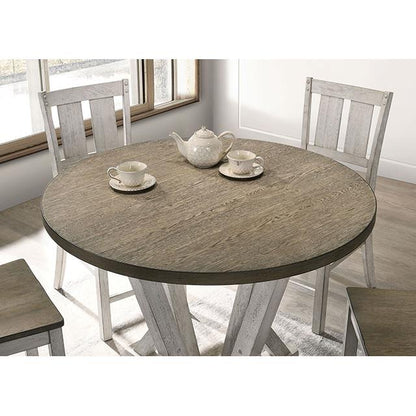 Furniture of America Dakota CM3289BR-RPT-48-TABL Counter Height Table IMAGE 3