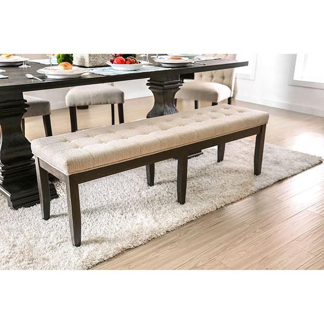 Furniture of America Nerissa CM3840BN Bench IMAGE 2