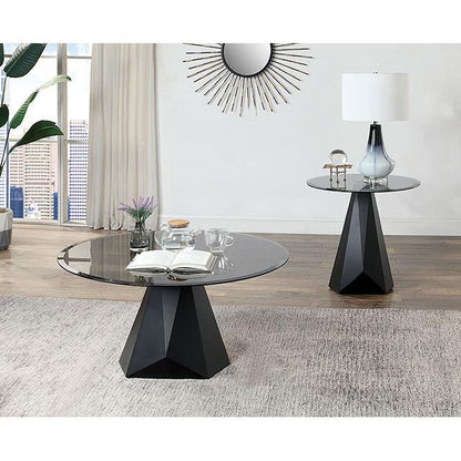 Furniture of America Bishop CM4192BK-E-TABLE End Table IMAGE 2