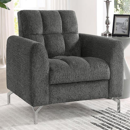  Furniture of America Lupin CM6259DG-CH Chair IMAGE 1