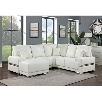 Furniture of America Althea CM6410WH-SECT Sectional IMAGE 2
