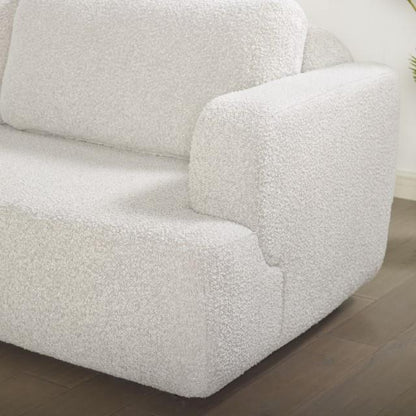  Furniture of America Jorpeland Stationary Fabric Loveseat CM6459BG-LV IMAGE 3
