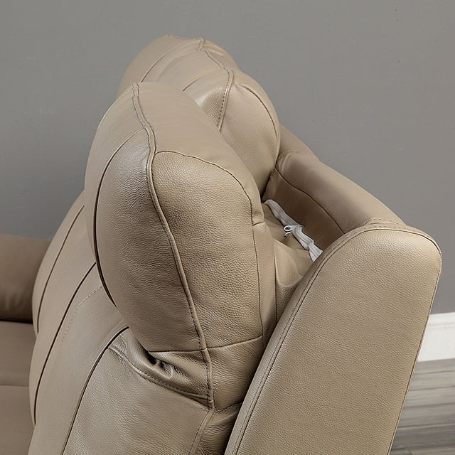  Furniture of America Gaspe Power Reclining Sofa CM6739LB-SF-PM IMAGE 4