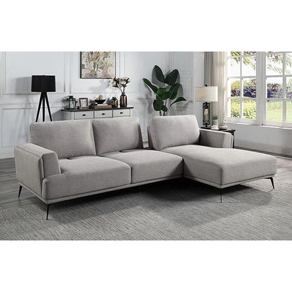  Furniture of America Laufen Fabric Sectional CM6745GY-SECT-L IMAGE 3