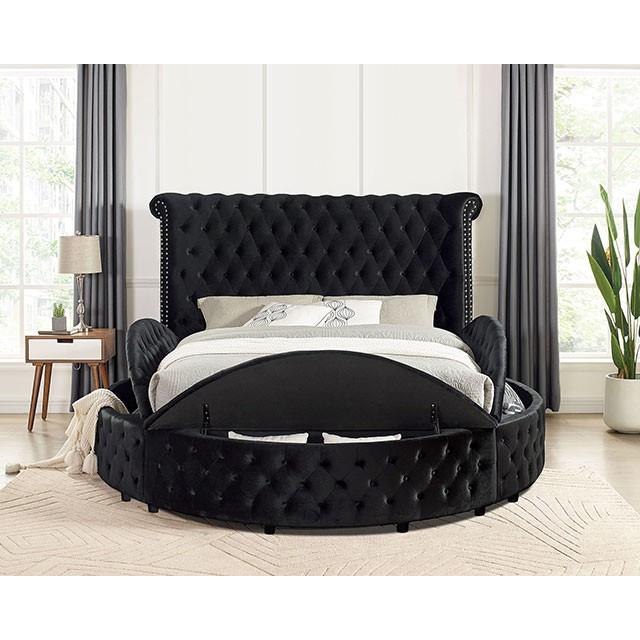  Furniture of America Delilah CM7177BK-Q Queen Bed IMAGE 4