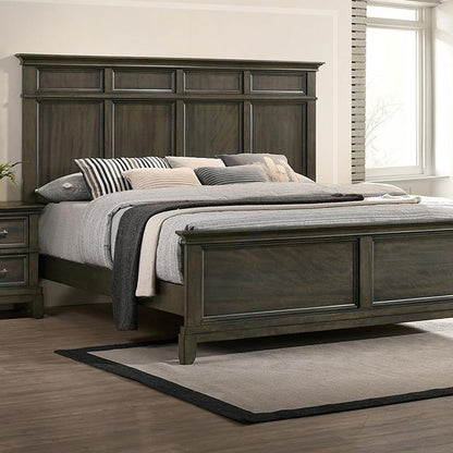  Furniture of America Houston CM7221GY-CK California King Bed IMAGE 1