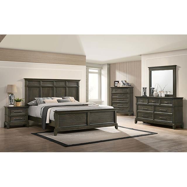  Furniture of America Houston CM7221GY-EK King Bed IMAGE 2