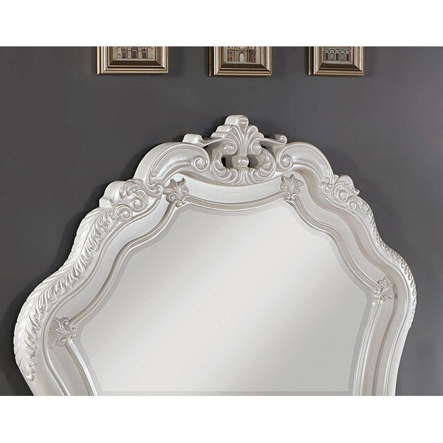  Furniture of America Rosalind Dresser Mirror CM7243WH-M IMAGE 3