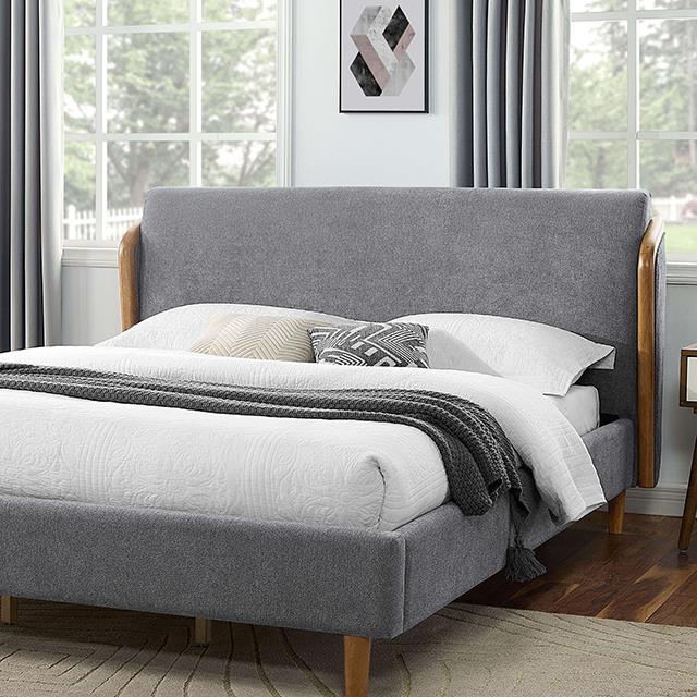  Furniture of America Ulstein Queen Bed CM7266GY-Q-BED IMAGE 1