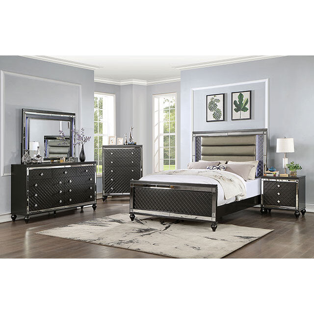  Furniture of America Calandria 9-Drawer Dresser CM7320GY-D IMAGE 2