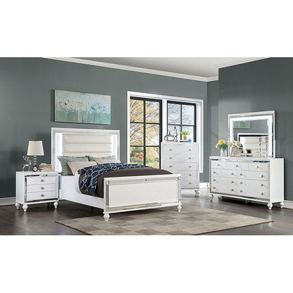  Furniture of America Calandria Dresser CM7320WH-D IMAGE 2