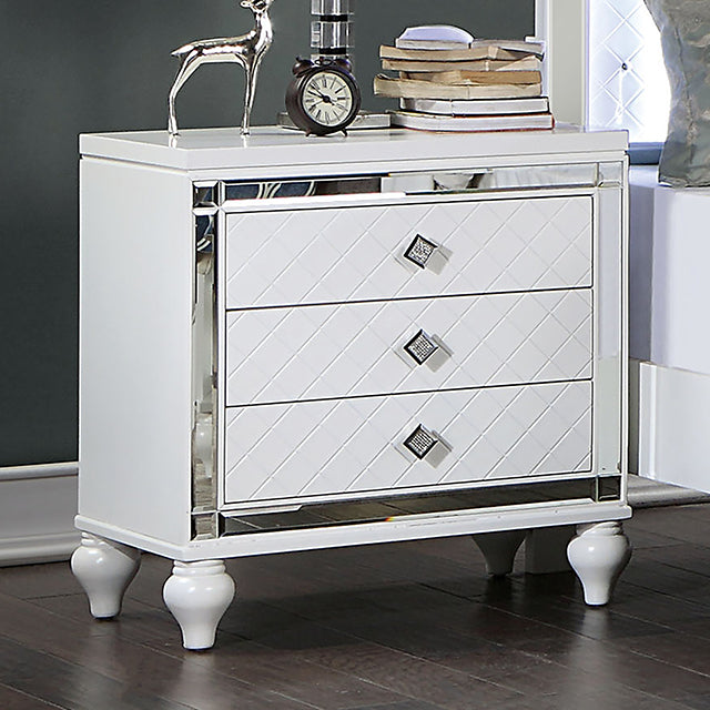  Furniture of America Nightstands Nightstands CM7320WH-N IMAGE 1