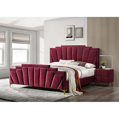  Furniture of America Florizel CM7411RD-Q Queen Bed IMAGE 2