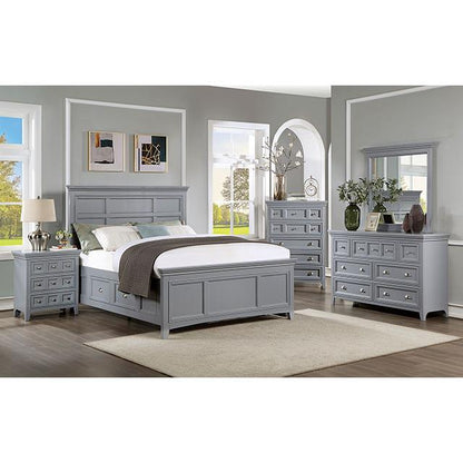 Furniture of America Castlile CM7413GY-N Night Stand IMAGE 2