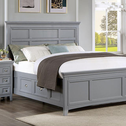 Furniture of America Castlile CM7413GY-Q Queen Bed IMAGE 1