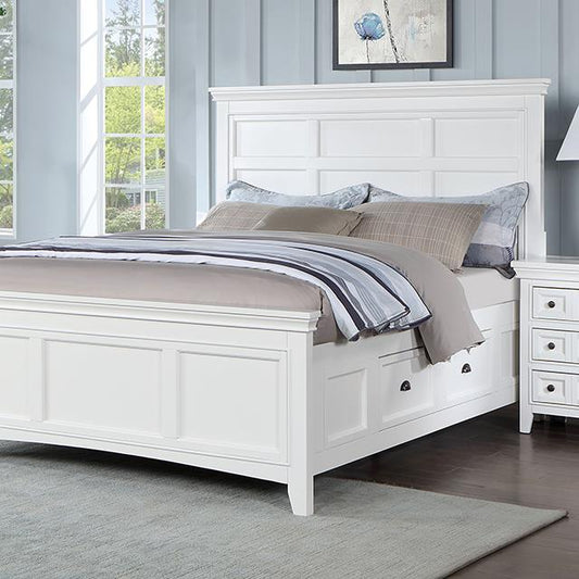 Furniture of America Castile CM7413WH-EK King Bed IMAGE 1