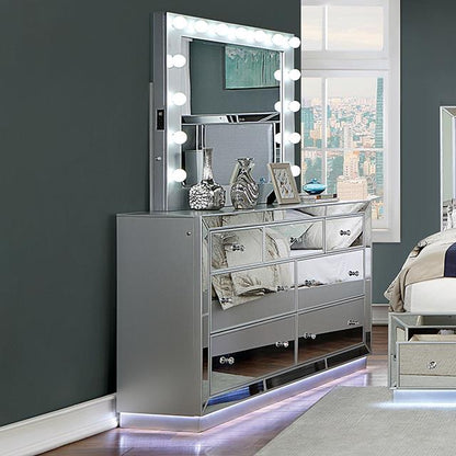  Furniture of America Belladonna CM7417SV-D Dresser IMAGE 1