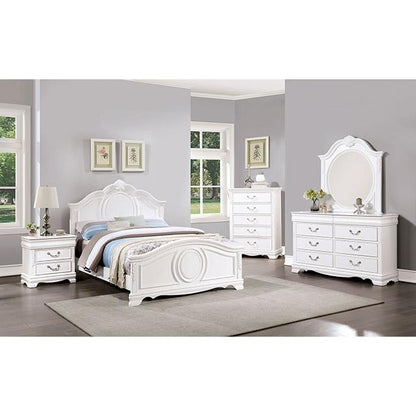 Furniture of America Alecia CM7458WH-T Twin Bed IMAGE 2