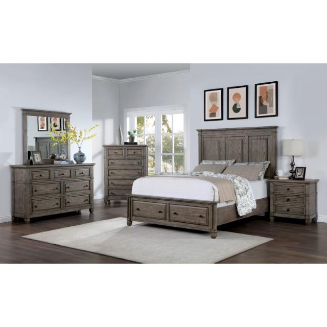  Furniture of America Durango CM7461GY-CK California King Bed IMAGE 3